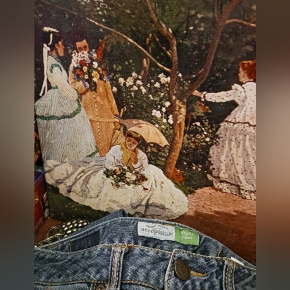 👟👖Aéropostale Bayla Skinny Jeans👚👖🧢🛍Size 0,waist 28"-29" fit,Nice Gift.🎁 - Picture 8 of 12